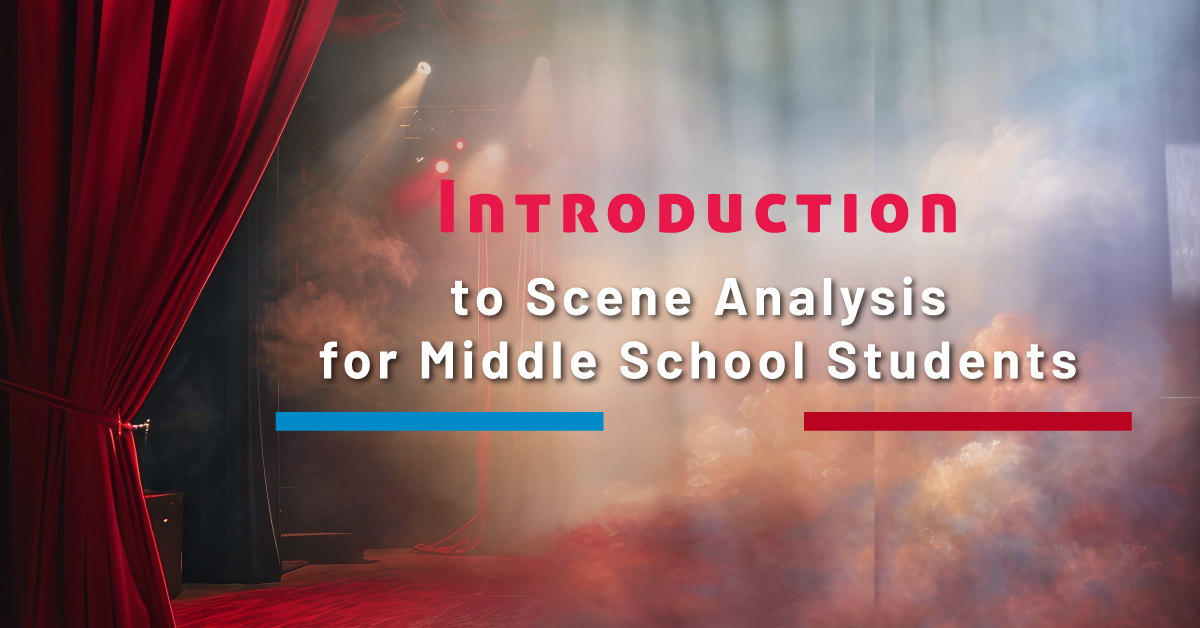 Introduction to Scene Analysis for Middle School Students